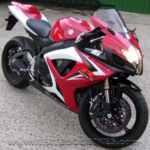 Suzuki GSXR 600 Picture Gallery Design