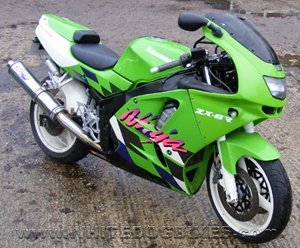 kawasaki zx6r 1997