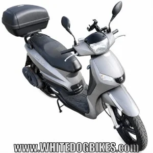 Peugeot Tweet 125 RS in matt dark grey
