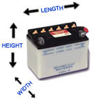 6 volt conventional batteries