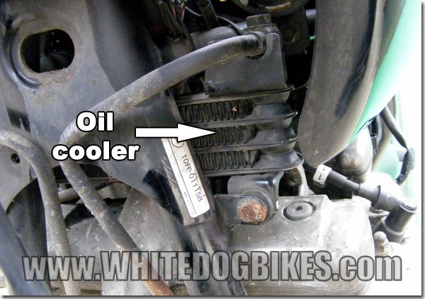 XJ600S Diversion oil cooler