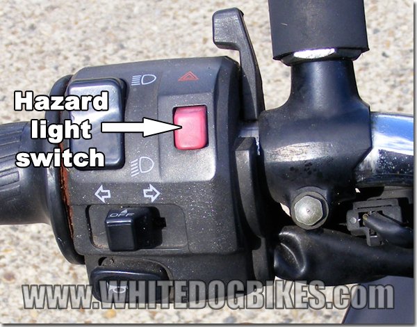 XJ 600 Diversion hazard light switch