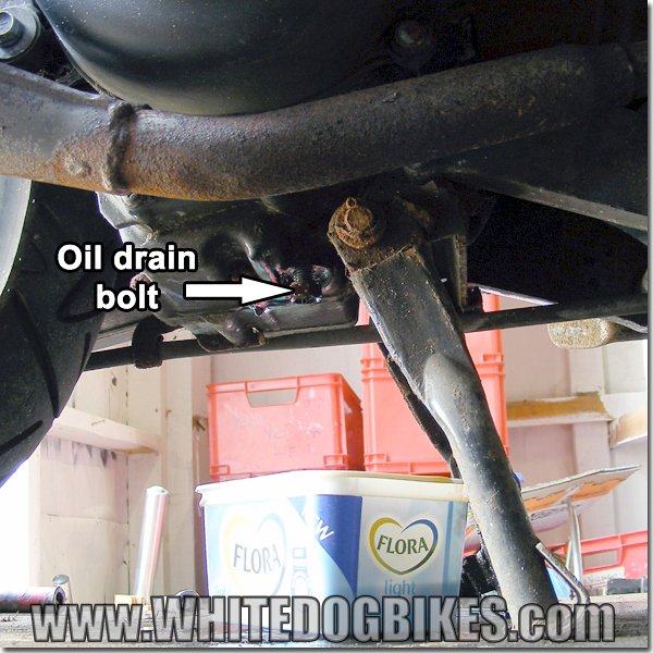 AN125 oil drain bolt