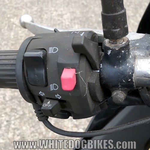 Left switchgear control