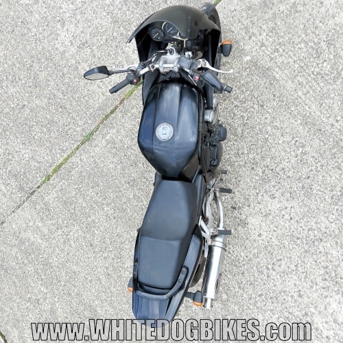 2001 FZS600 Fazer top view with fairings on