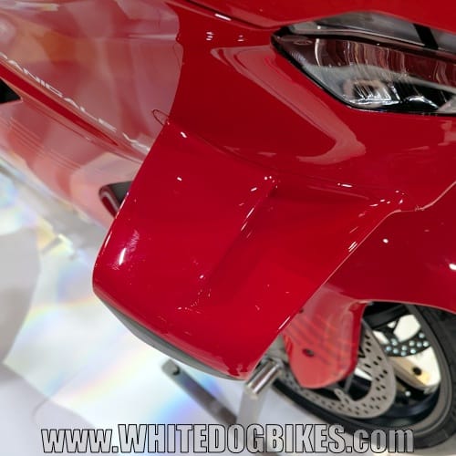 Ducati aerofoil in red