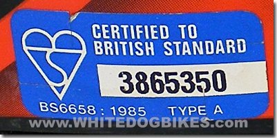 BS 6658:1985 helmet standard