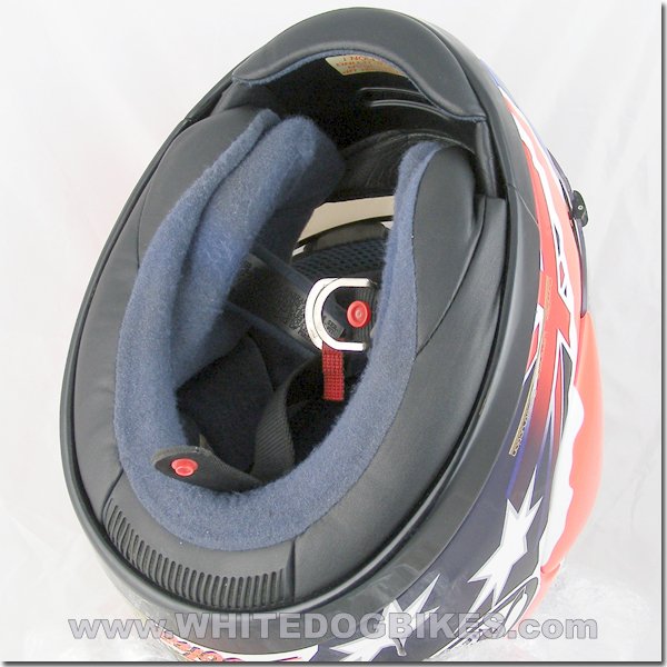 Open Double D helmet strap