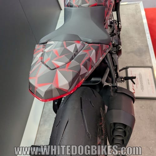 Honda V3R top of rear fairing