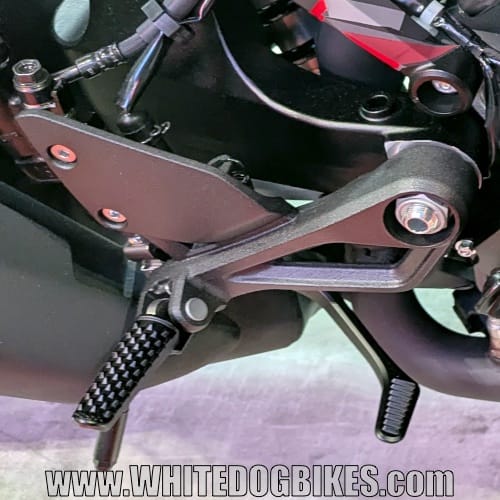 Honda V3R right footpeg hanger