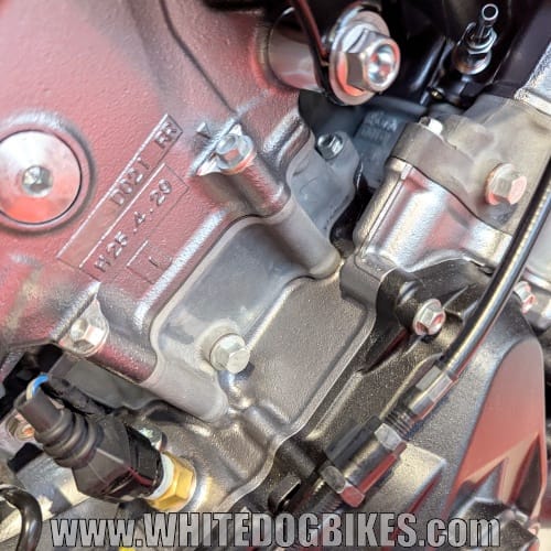 Honda V3R engine close up