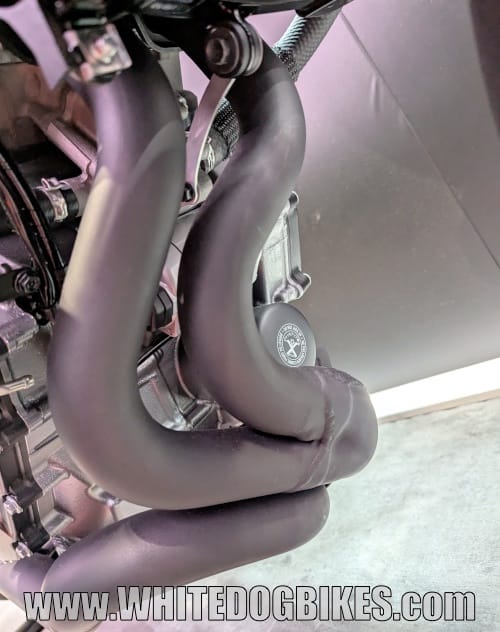 Honda front exhaust