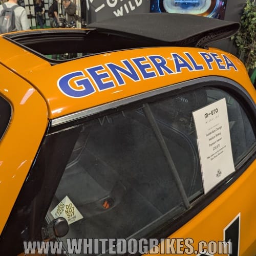 General Pea electric bubble car