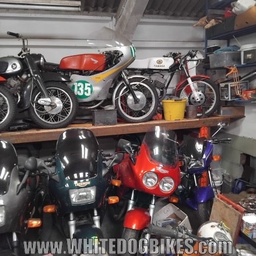 Just a few motorcycles