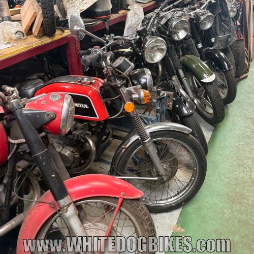 Honda and other motorbikes