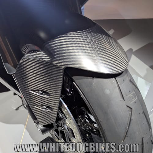 Manx R carbon fibre mudguard