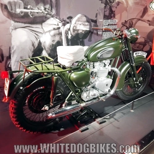 Triumph TR6 Trophy ridden by Steve McQueen in The Great Escape
