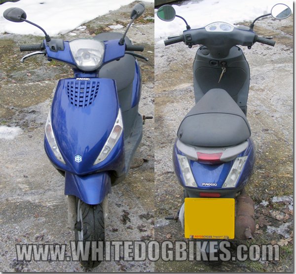 Zip 50 front and rear view