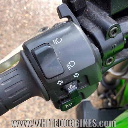 Left switchgear control
