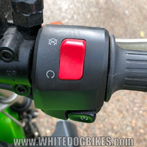 Right switchgear control