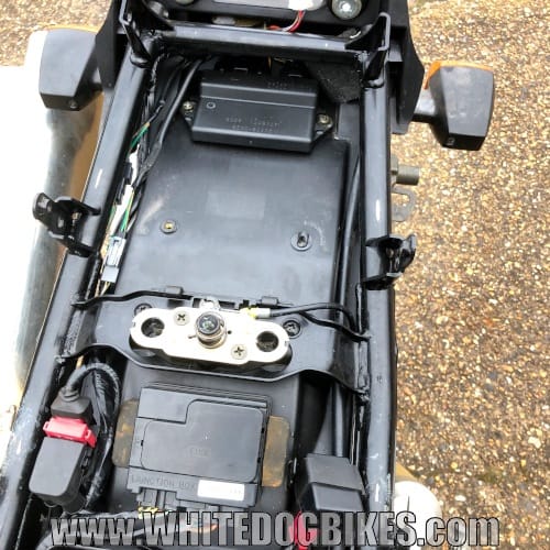ZRX1200 CDI and fuse box