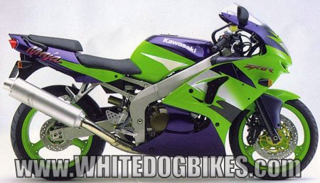 ZX6R Ninja side view