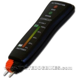 Bike Tek Charging System and Motorcycle Battery Tester