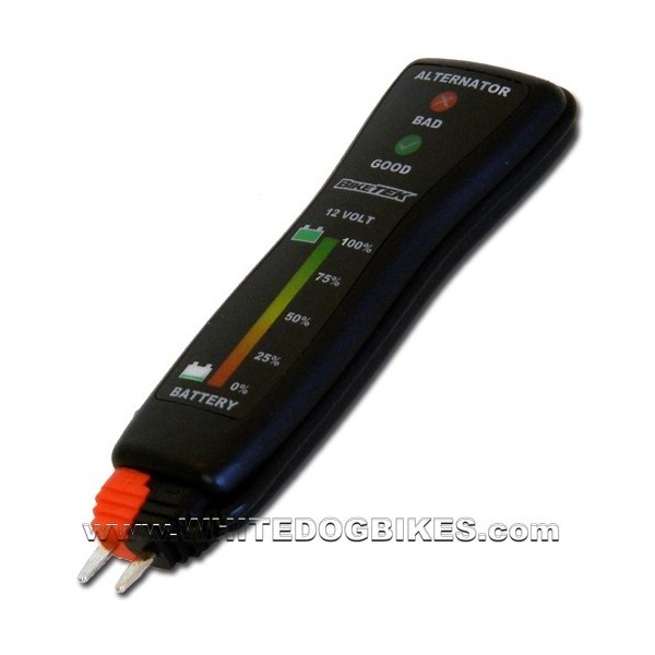 Bike Tek Charging System and Motorcycle Battery Tester