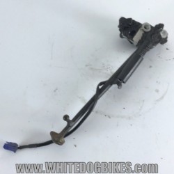 2002 Yamaha YZF-R1 5PW Side Stand with Bracket, Switch and Spring