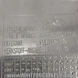 1999 BMW K1100LT Windscreen Backing Plate - K1100 LT - K 1100