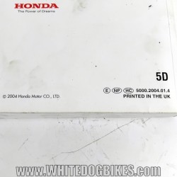 2004 Honda Civic MK7 Owners Handbook | Civic Hatchback | Civic EK