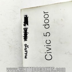 2004 Honda Civic MK7 Owners Handbook | Civic Hatchback | Civic EK