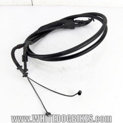 Yamaha FZS600 Fazer used working accelerator cables removed from bike