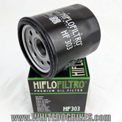 Hiflo HF303 canister oil filter for the 1993 to 2003 Honda CB500 and CB500S models