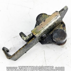 OEM Yamaha FZS600 Fazer used working seat release catch with marks from use