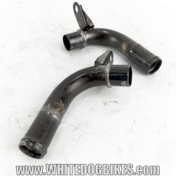OEM Yamaha FZS600 Fazer used coolant inlet and outlet removed from the bike