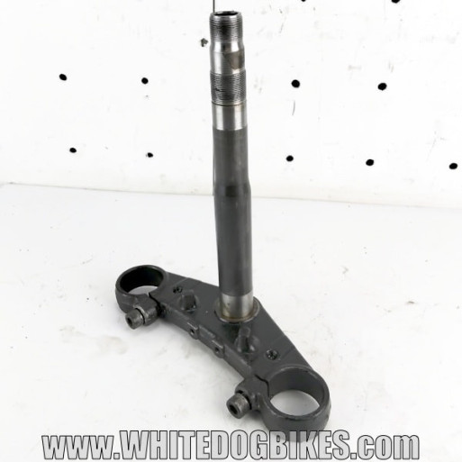 OEM Yamaha FZS600 Fazer used bottom fork yoke in black to fit 41mm stanchions