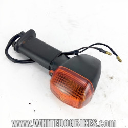 OEM Yamaha FZS600 Fazer used rear reflector in red with light marks from use
