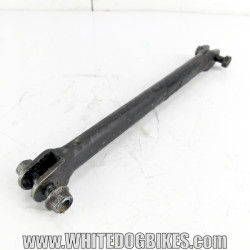 OEM Yamaha FZS600 Fazer used rear brake torque are with bolts in black