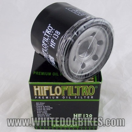 Hiflofiltro HF138 Oil Filter – Compatible With Suzuki AN 650 Burgman 2002-2015