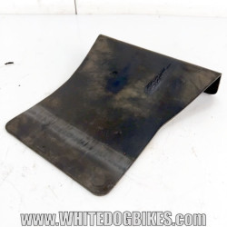 OEM Yamaha FZS600 Fazer used black rubber rear shock absorber mud flap