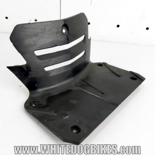 Genuine Peugeot Tweet RS 125 used battery cover panel in black removed from the scooter