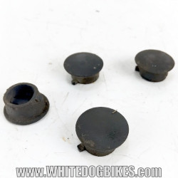 OEM Peugeot Tweet RS 125 used floorboard panel mounting bolt rubber covers