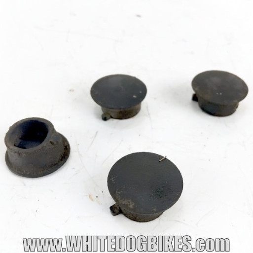OEM Peugeot Tweet RS 125 used floorboard panel mounting bolt rubber covers