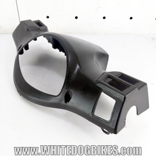 OEM Peugeot Tweet RS 125 used speedo cover panel with marks from use in black
