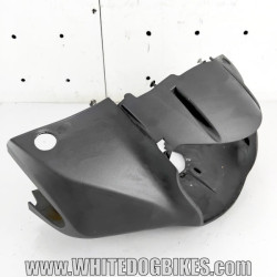 OEM Peugeot Tweet RS 125 used headlight surrounding panel in grey removed from the scooter