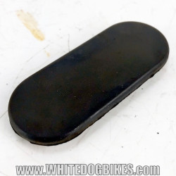 OEM Peugeot Tweet RS 125 used under seat storage panel inspection hole cover in black