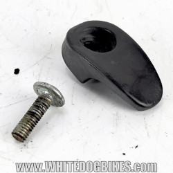 Genuine Peugeot Tweet RS 125 used shopping bag hanger hook in black removed from the bike