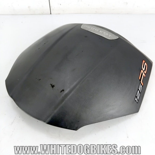 OEM Peugeot Tweet RS 125 used front fairing in grey with a few marks from use