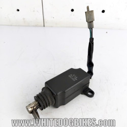 OEM Peugeot Tweet RS 125 used seat release mechanism electric switch in black